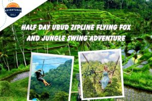 Half Day Ubud Zipline Flying Fox and Jungle Swing Adventure
