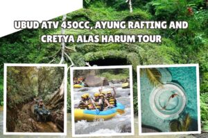 Ubud ATV 450cc, Ayung Rafting and Cretya Alas Harum Tour